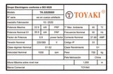 Generador Toyaki Diesel 25KVA Industrial + ATS TK-GS25000