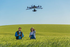 Uso de los generadores eléctricos para drones agrícolas