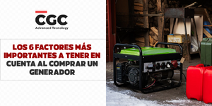 Los 6 factores más importantes a tener en cuenta al comprar un generador