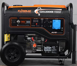 Generador Flowmak 9.5KVA Gasolina Partida Electrica GH12000E