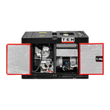 Generador Diesel Insonoro Monofásico Trifásico 10KW - 12KVA con Conexión ATS + ATS STC TEHTOOLS