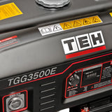 Generador a Gasolina 3.0 kW Partida Eléctrica TEHTOOLS