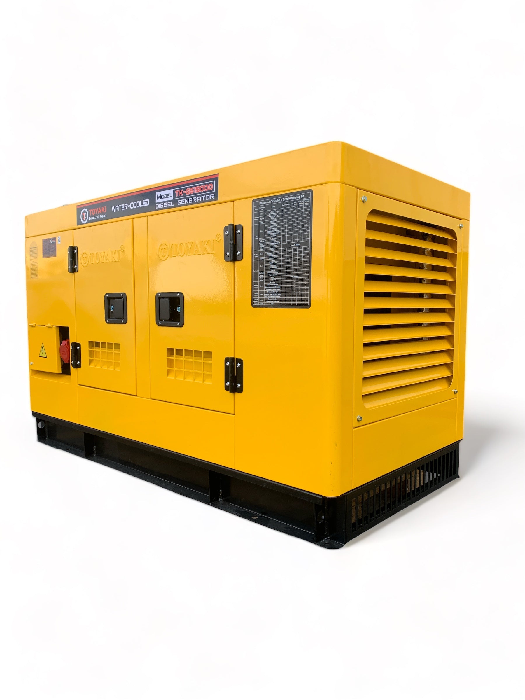 generador electrico trifasico, insonorizado, diesel, 6,9 KVA