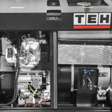 Generador Diesel Insonoro Monofásico Trifásico 15KW - 18KVA con Conexión ATS + ATS STC TEHTOOLS