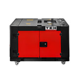 Generador Diesel Insonoro Monofásico Trifásico 12KW - 15KVA con Conexión ATS + ATS STC TEHTOOLS