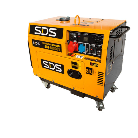 Generador SDS Trifásico 7kVA Diesel SDG6500S3