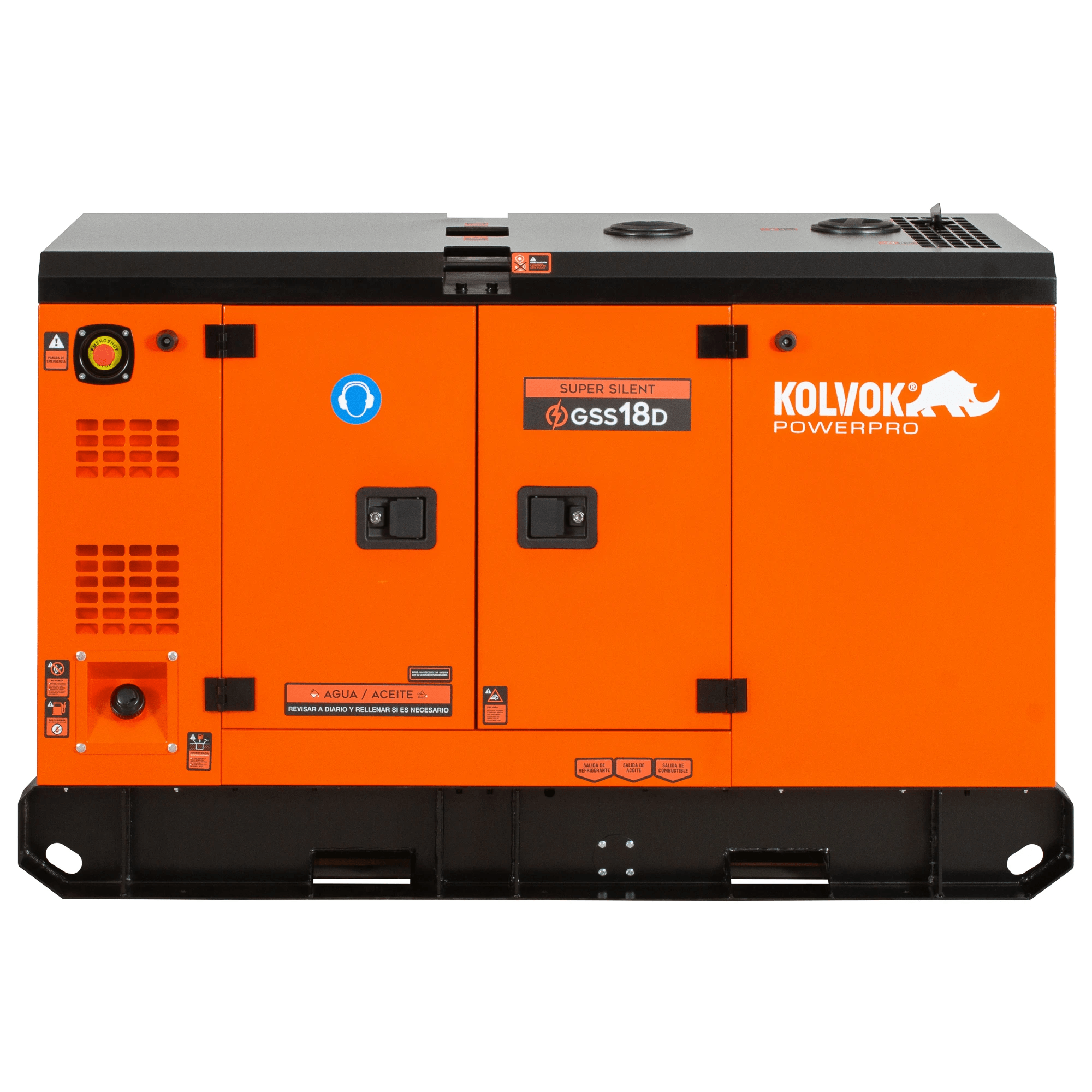 Generador Eléctrico Kolvok 17kVA Diesel GSS18D - CGC SpA