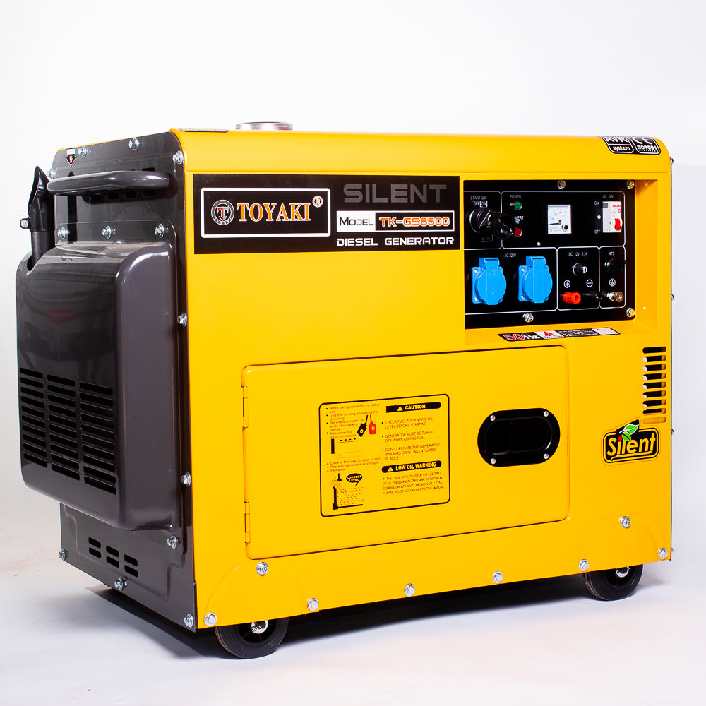 Generador eléctrico a diesel 6,5 kva