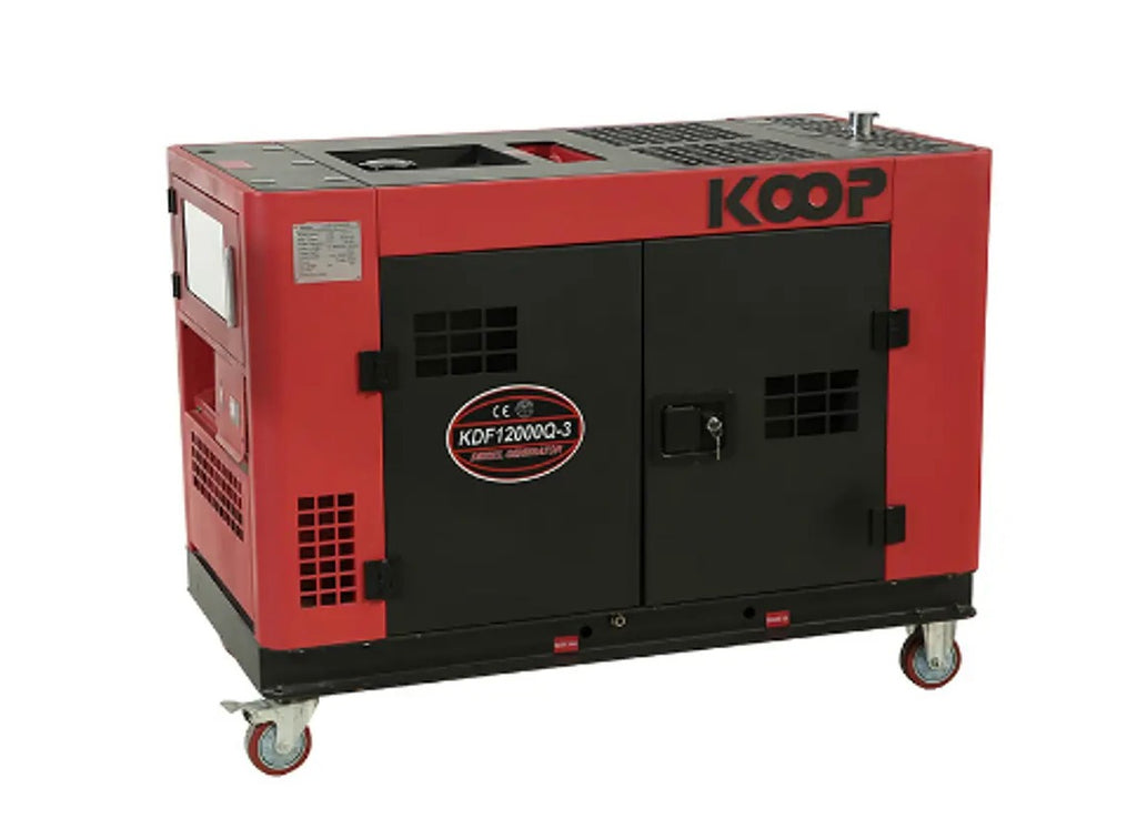 Insonoro Generador Koop 10KVA Diesel Insonoro KDF1200Q + ATS - CGC SpA