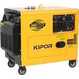 Generador Eléctrico Kipor 5kVA Partida Eléctrica Diesel KDE6700T - CGC SpA